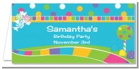 Candy Land - Personalized Birthday Party Place Cards