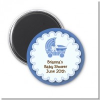 Carriage - Personalized Baby Shower Magnet Favors