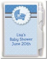 Carriage - Baby Shower Personalized Notebook Favor