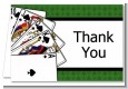 Casino Night Royal Flush - Birthday Party Thank You Cards thumbnail