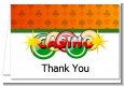 Casino Night Vegas Style - Birthday Party Thank You Cards thumbnail
