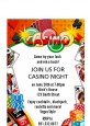 Casino Night Vegas Style - Birthday Party Petite Invitations thumbnail