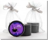 Cauldron & Potions - Birthday Party Black Candle Tin Favors