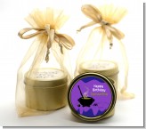 Cauldron & Potions - Birthday Party Gold Tin Candle Favors