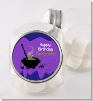 Cauldron & Potions - Personalized Birthday Party Candy Jar