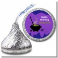 Cauldron & Potions - Hershey Kiss Birthday Party Sticker Labels thumbnail