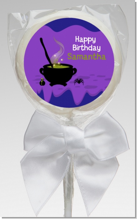 Cauldron & Potions - Personalized Birthday Party Lollipop Favors