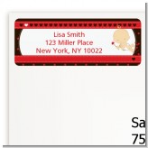 Cupid Baby Valentine's Day - Baby Shower Return Address Labels