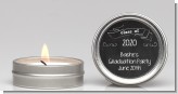 Chalkboard Celebration - Graduation Party Candle Favors