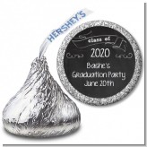 Chalkboard Celebration - Hershey Kiss Graduation Party Sticker Labels Chalkboard Celebration - Hershey Kiss Graduation Party Sticker Labels