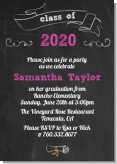 Chalkboard Celebration - Graduation Party Invitations Chalkboard Celebration - Graduation Party Invitations