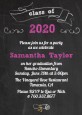 Chalkboard Celebration - Graduation Party Invitations thumbnail