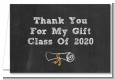 Chalkboard Celebration - Graduation Party Thank You Cards thumbnail