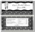 Champagne Glasses - Personalized Bridal Shower Candy Bar Wrappers thumbnail