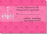 Chandelier - Bridal Shower Response Cards