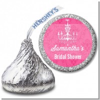 Chandelier - Hershey Kiss Bridal Shower Sticker Labels