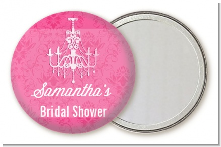 Chandelier - Personalized Bridal Shower Pocket Mirror Favors