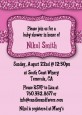 Cheetah Print Pink - Birthday Party Invitations thumbnail