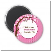 Cherry Blossom - Personalized Baby Shower Magnet Favors