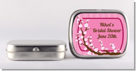 Cherry Blossom - Personalized Bridal Shower Mint Tins