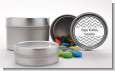 Chevron Gray - Custom Birthday Party Favor Tins thumbnail