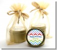 Chevron Rainbow - Birthday Party Gold Tin Candle Favors thumbnail