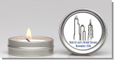 Chicago - Bridal Shower Candle Favors