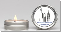 Chicago - Bridal Shower Candle Favors