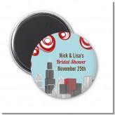 Chicago Skyline - Personalized Bridal Shower Magnet Favors