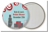 Chicago Skyline - Personalized Bridal Shower Pocket Mirror Favors