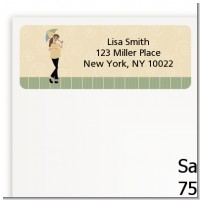 Mod Mom - Baby Shower Return Address Labels