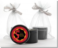 Chinese New Year Dragon - Baby Shower Black Candle Tin Favors