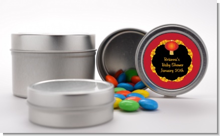 Chinese New Year Lantern - Custom Baby Shower Favor Tins