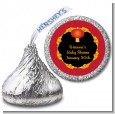 Chinese New Year Lantern - Hershey Kiss Baby Shower Sticker Labels thumbnail