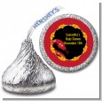 Chinese New Year Snake - Hershey Kiss Baby Shower Sticker Labels thumbnail