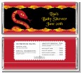 Chinese New Year Snake - Personalized Baby Shower Candy Bar Wrappers thumbnail