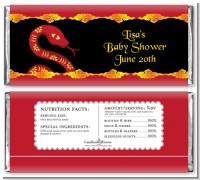 Chinese New Year Snake - Personalized Baby Shower Candy Bar Wrappers
