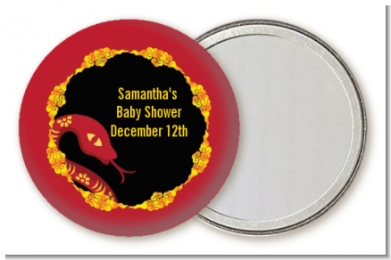 Chinese New Year Snake - Personalized Baby Shower Pocket Mirror Favors
