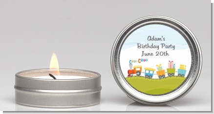 Choo Choo Train - Birthday Party Candle Favors