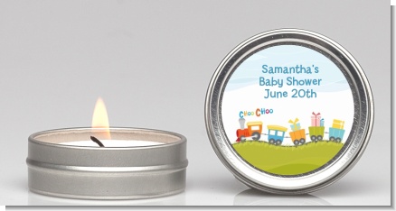 Choo Choo Train - Baby Shower Candle Favors