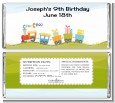Choo Choo Train - Personalized Birthday Party Candy Bar Wrappers thumbnail
