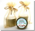 Choo Choo Train Christmas Wonderland - Baby Shower Gold Tin Candle Favors thumbnail