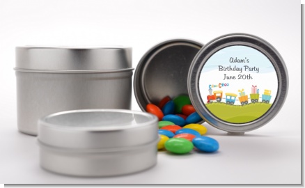 Choo Choo Train - Custom Birthday Party Favor Tins