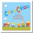 Choo Choo Train - Personalized Birthday Party Card Stock Favor Tags thumbnail