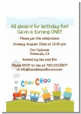 Choo Choo Train - Baby Shower Petite Invitations