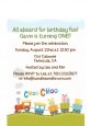 Choo Choo Train - Birthday Party Petite Invitations thumbnail