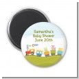 Choo Choo Train - Personalized Birthday Party Magnet Favors thumbnail