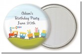 Choo Choo Train - Personalized Birthday Party Pocket Mirror Favors