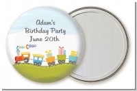 Choo Choo Train - Personalized Birthday Party Pocket Mirror Favors
