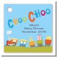 Choo Choo Train - Personalized Baby Shower Card Stock Favor Tags thumbnail